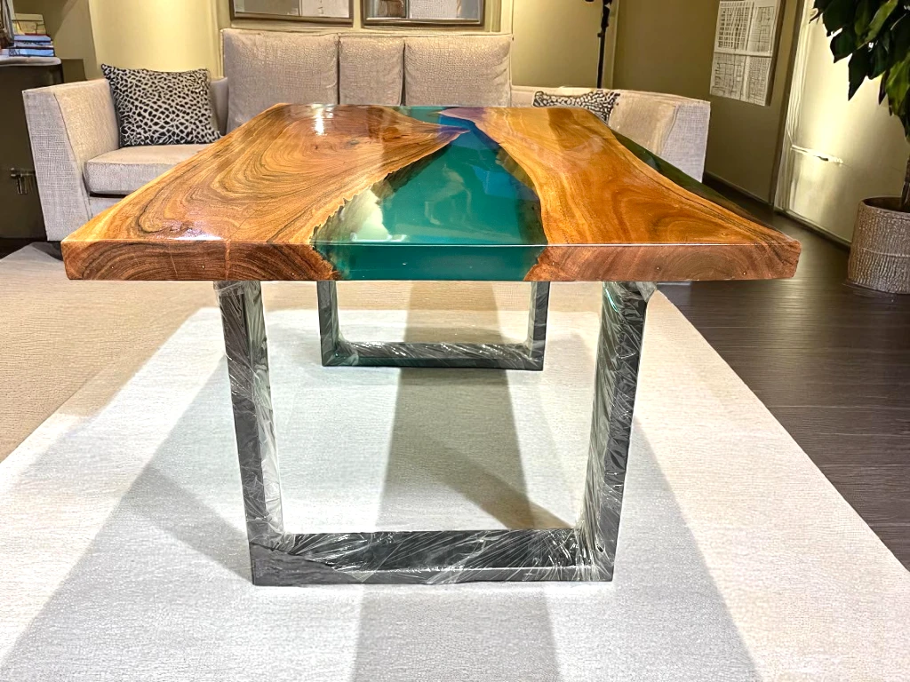 Artisan Crafted Epoxy Table Masterpiece